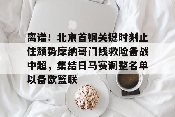关于离谱！北京首钢关键时刻止住颓势摩纳哥门线救险备战中超，集结日马赛调整名单以备欧篮联的信息